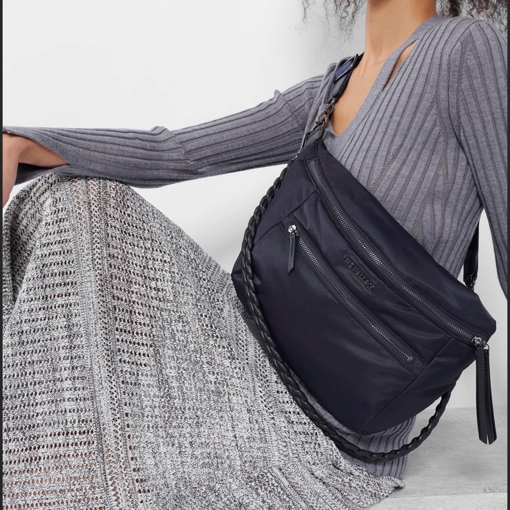 MZ Wallace Dawn Bowery Sling - BLACK